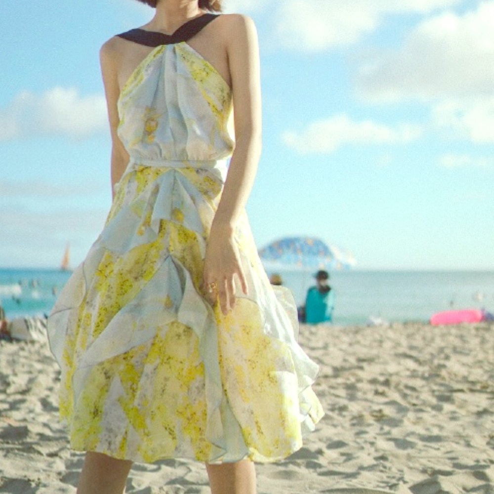 HM 100%silk dress premium line
